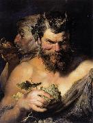 Peter Paul Rubens Two Satyrs painting